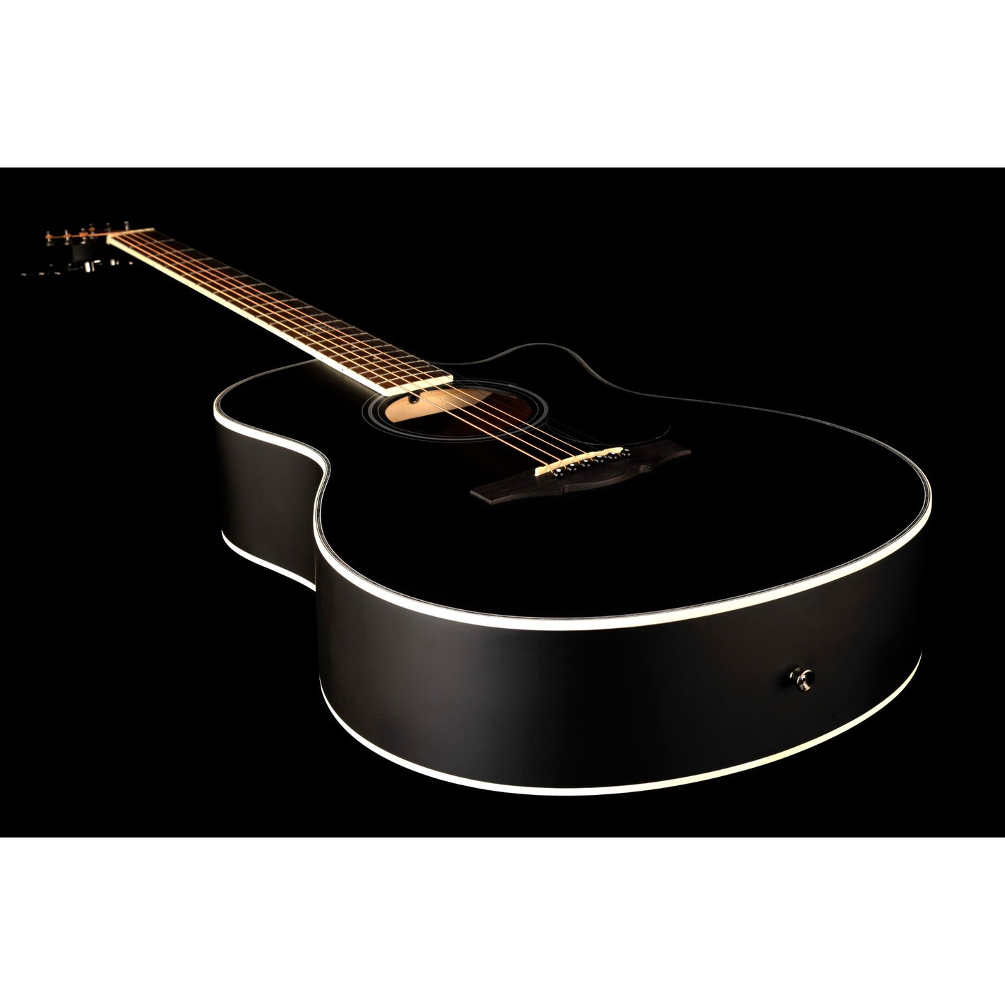 Kepma A1C Grand Auditorium Acoustic Guitar - Black