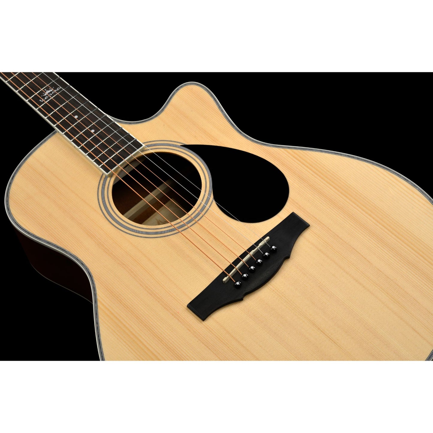 Kepma A1C Grand Auditorium Acoustic Guitar - Natural