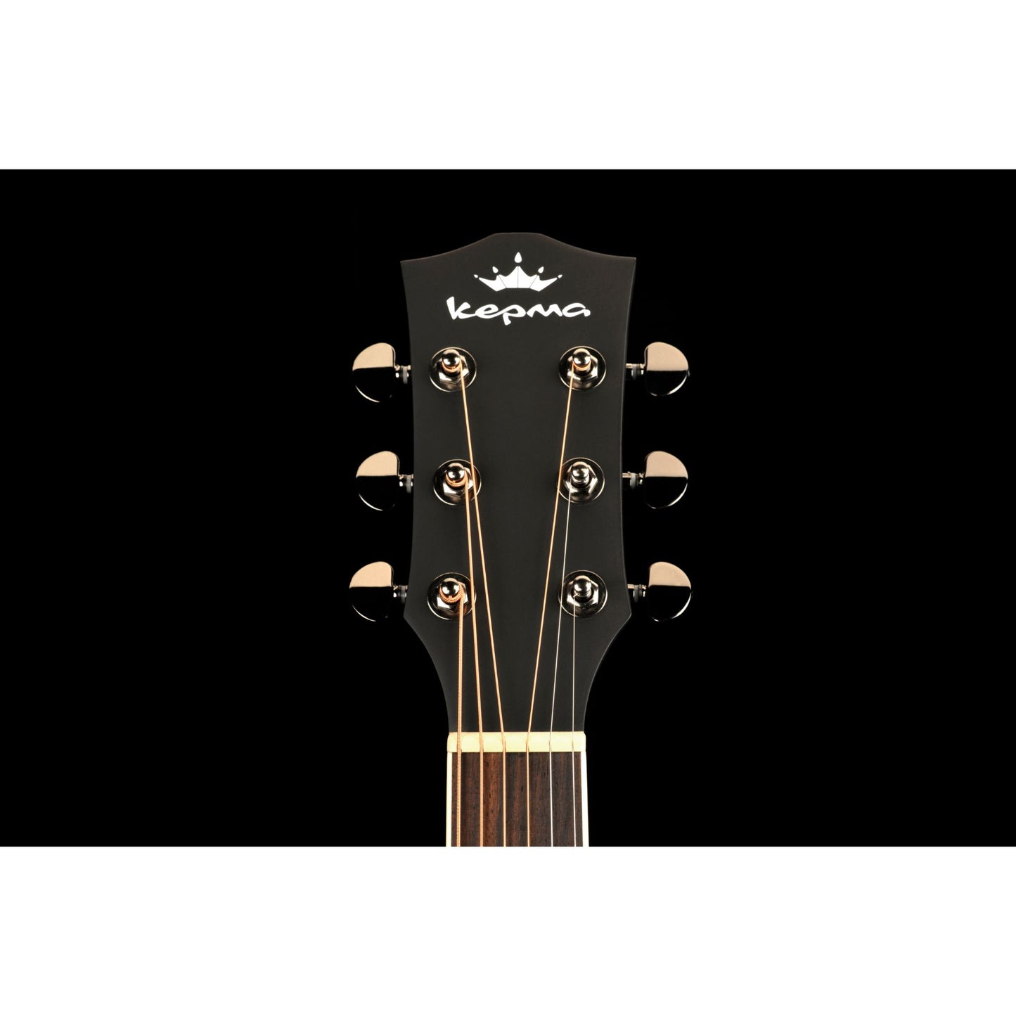 Kepma A1C Grand Auditorium Acoustic Guitar - Black
