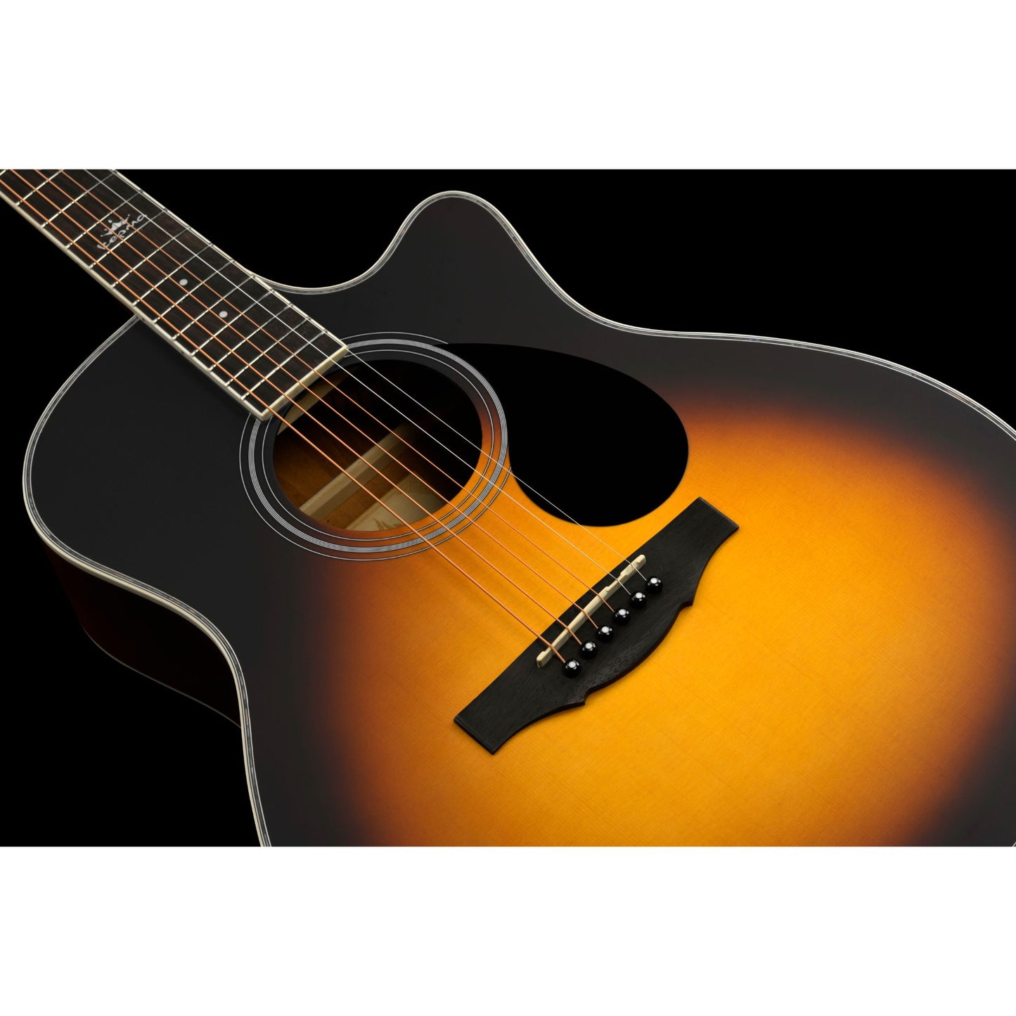 Kepma A1C Grand Auditorium Acoustic Guitar - Sunburst