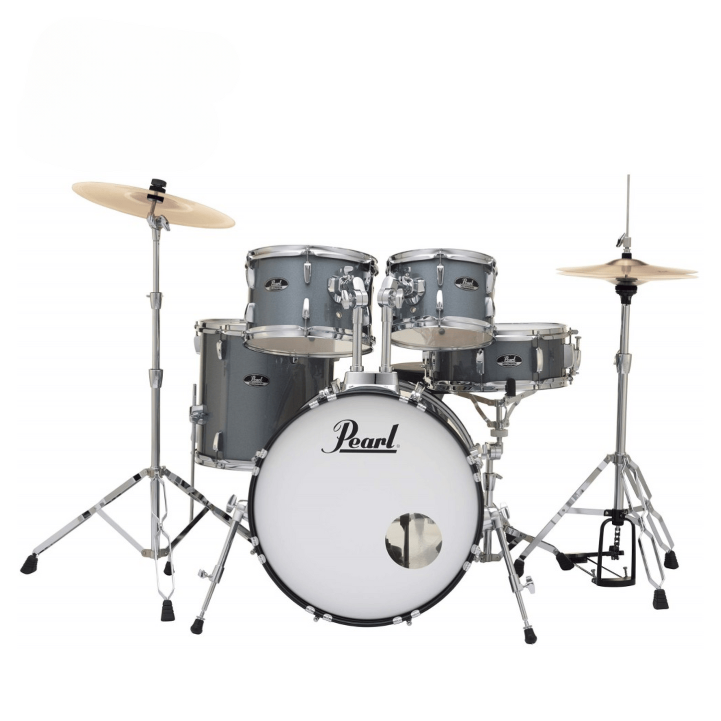 Pearl Roadshow Series 5-Piece Drum Set - Charcoal Metallic