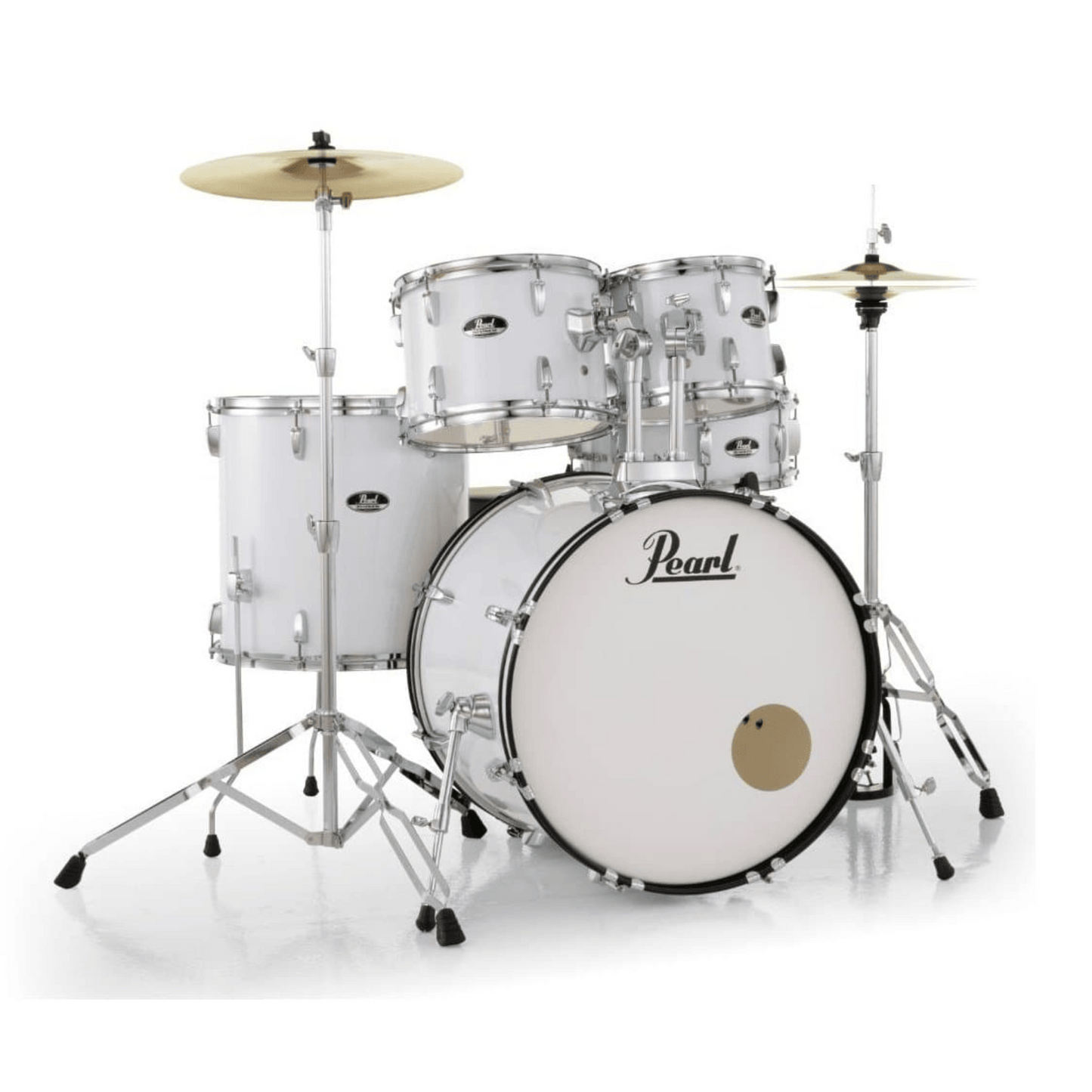 Pearl Roadshow Series 5-Piece Drum Set - Pure White