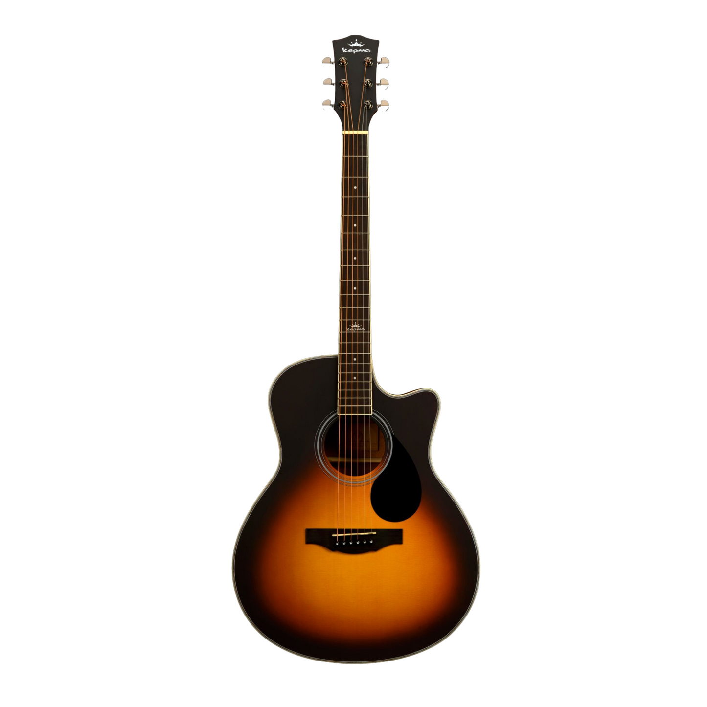 Kepma A1C Grand Auditorium Acoustic Guitar - Sunburst