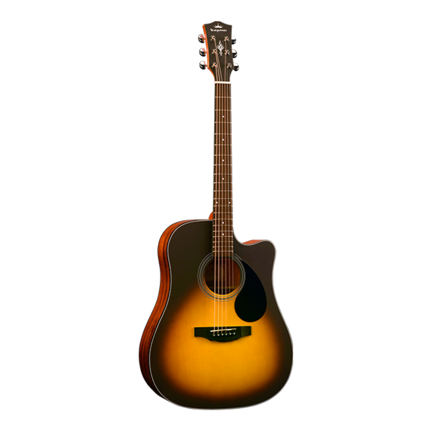 Kepma EDC Dreadnought Acoustic Guitar - Sunburst