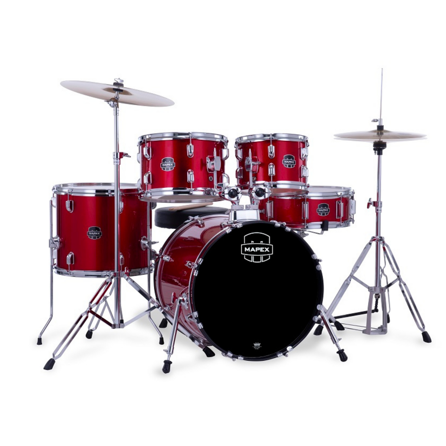 Mapex Comet Series 5-Pcs Acoustic Drum Kit - Infra Red
