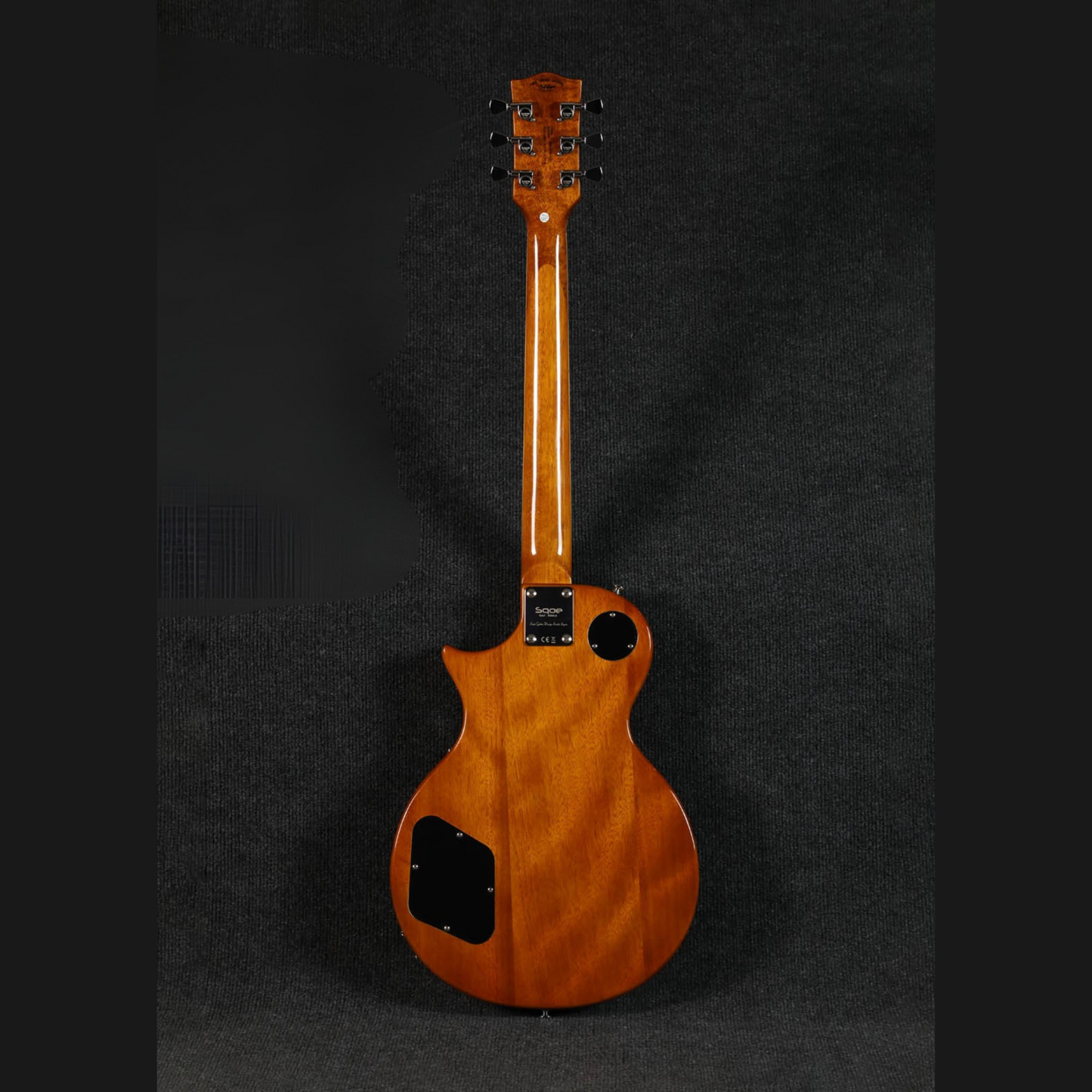 Sqoe SELP110 Les Paul Electric Guitar - Black Warrior
