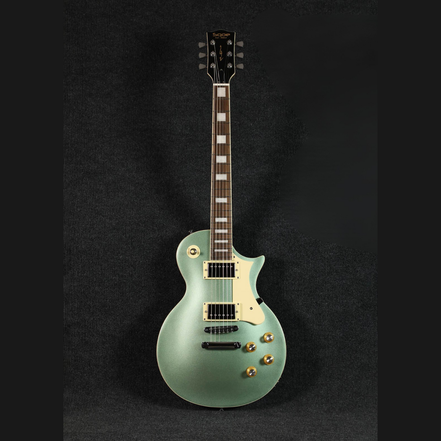 Sqoe SELP110 Les Paul Electric Guitar - Surf Green