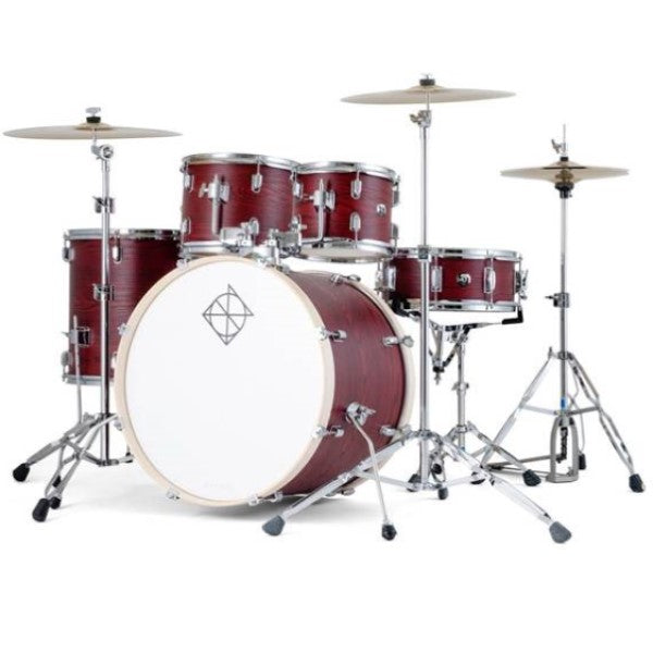 Dixon Spark Standard 5-pcs Acoustic Drum Kit - Oak Wrap