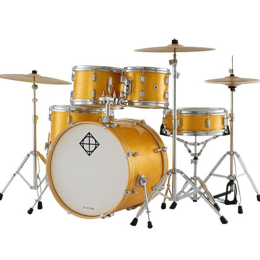 Dixon Spark Standard 5-pcs Acoustic Drum Kit - Misty Gold