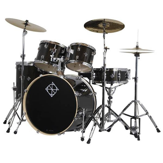 Dixon Spark Standard 5-pcs Acoustic Drum Kit - Misty Black