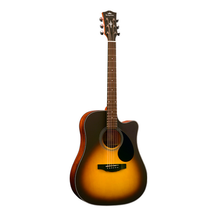 Kepma EDC Dreadnought Acoustic Guitar - Sunburst