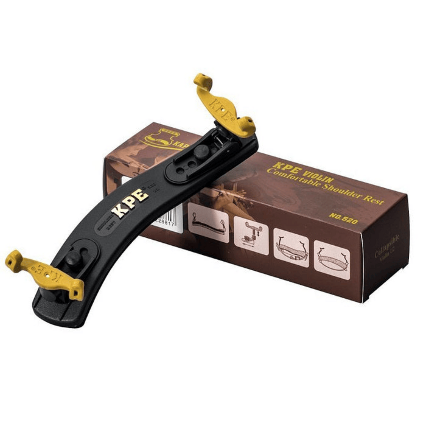 KPE Violin KPE-520 Shoulder Rest for 1/2 Size Violin