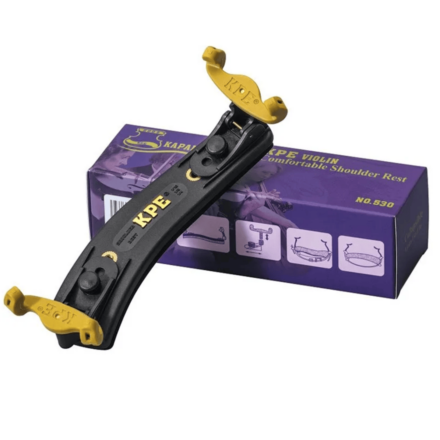 KPE Violin KPE-530 Shoulder Rest for 1/16 - 1/4 Size Violin