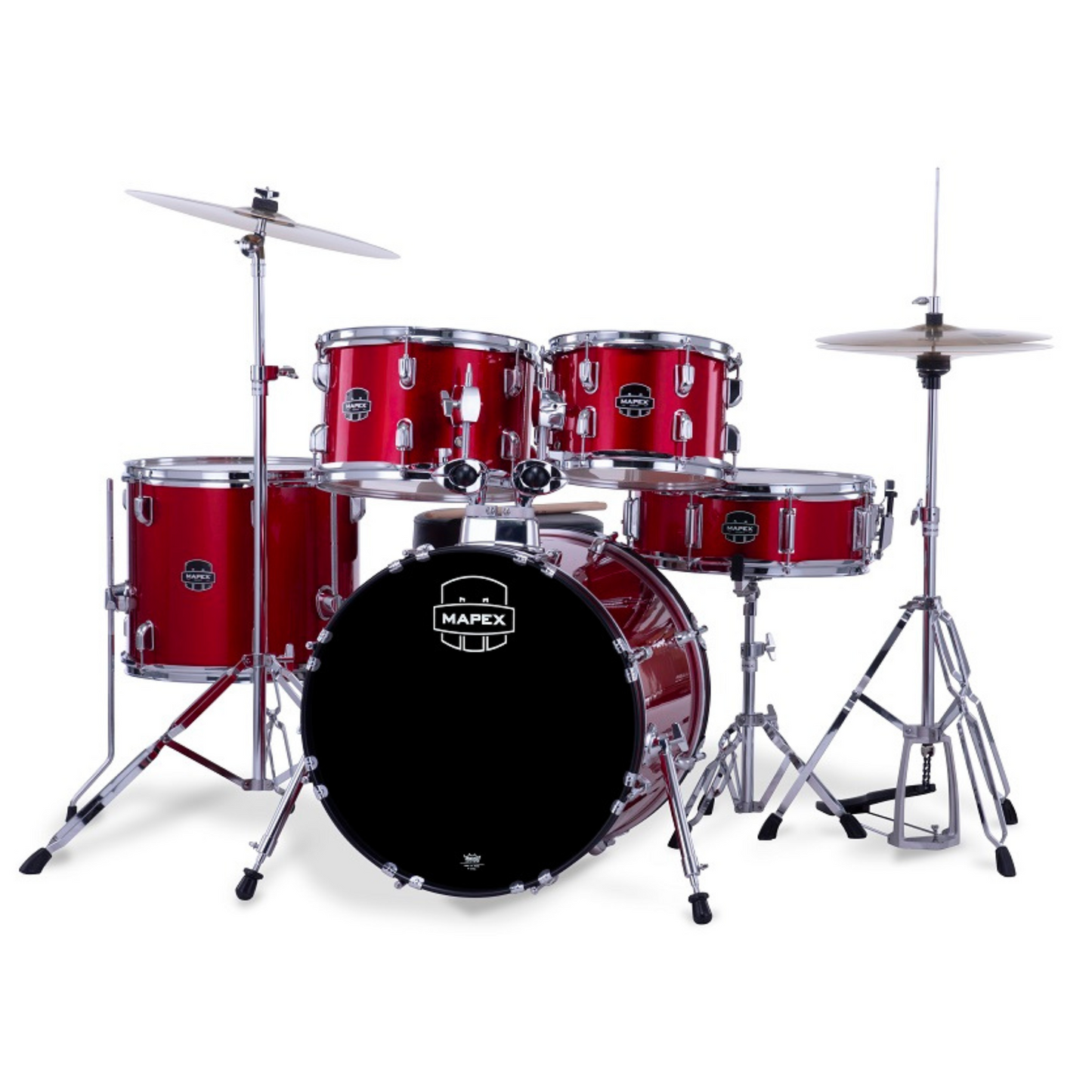 Mapex Comet Series 5-Pcs Acoustic Drum Kit - Infra Red