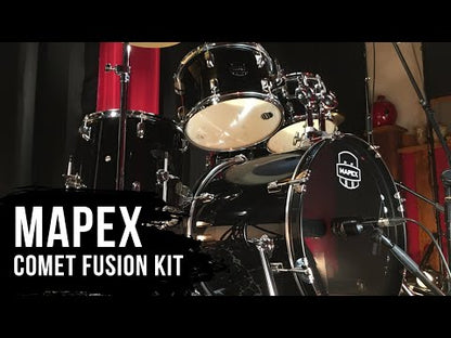 Mapex Comet Series 5-Pcs Acoustic Drum Kit - White Thin Grain