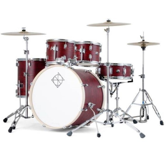 Dixon Spark Standard 5-pcs Acoustic Drum Kit - Oak Wrap